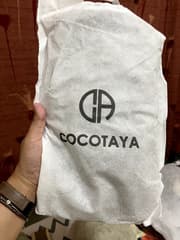 กระเป๋าสะพายไหล่ COCOTAYA ทรงขนมจีบหนังกลับ - image blurred placeholder
