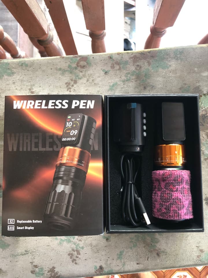 เครื่องสักไร้สาย WlRELESS PEN
