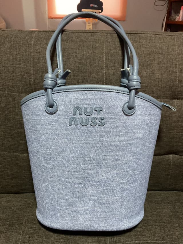 กระเป๋าถังใบใหญ่ สียีนส์ แบรนด์ Nutnuss