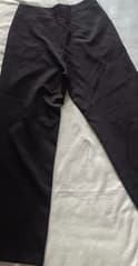 กางเกงสแลค ทรงกระบอกกลาง Size XL สีดำ - image blurred placeholder