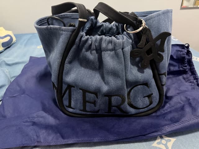 Merge bag, denim color