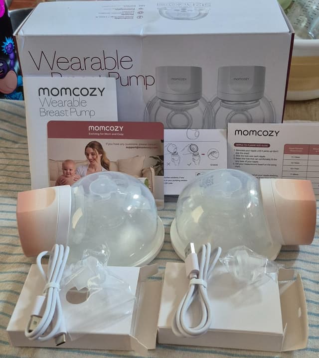 เครื่องปั๊มนมไร้สาย แฮนด์ฟรี Momcozy S12 Pro