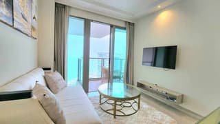 C754 Роскошная квартира в аренду The Riviera Monaco Na Jomtien угловая квартира с видом на море - image blurred placeholder