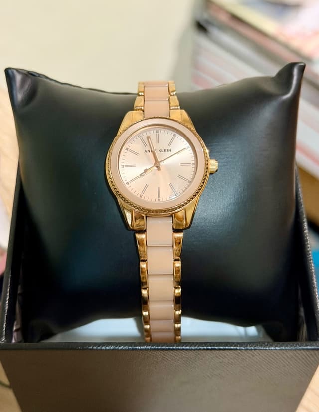 Anne Klein Pink Watch