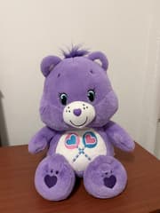 Фиолетовая плюшевая игрушка Care Bears Share Bear 45 см - image blurred placeholder