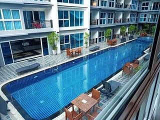 Угловая квартира с видом на бассейн в Avenue Residence в аренду - image blurred placeholder