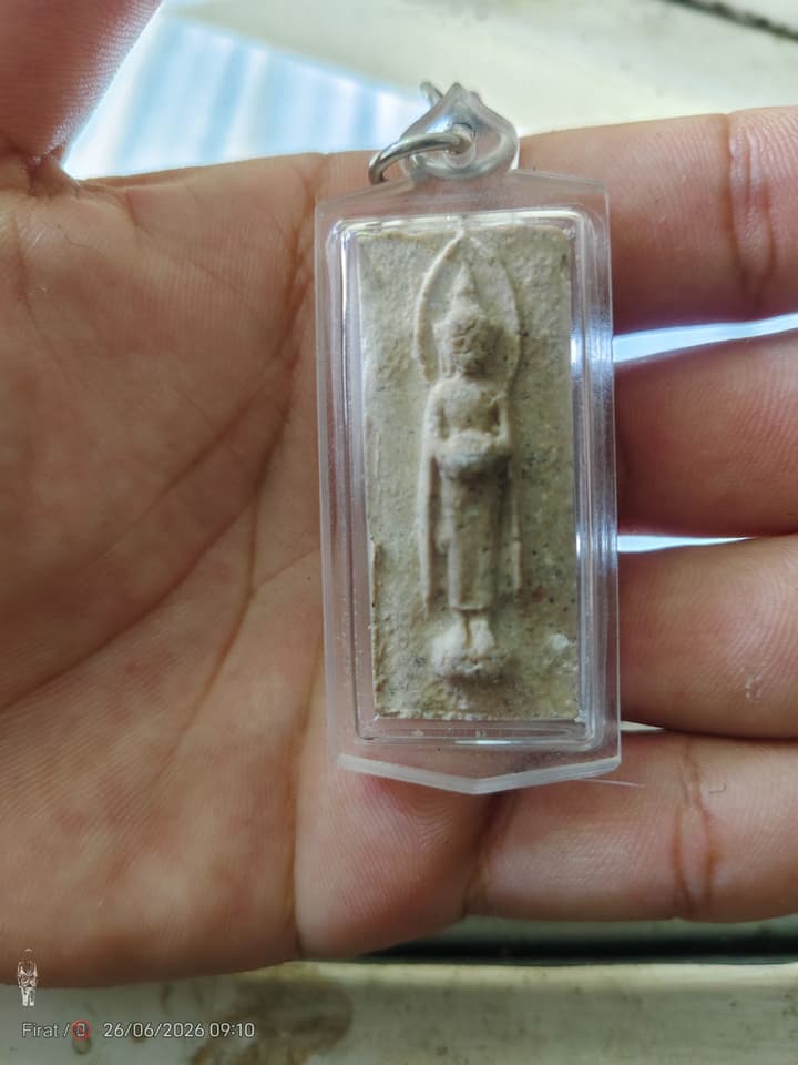 Амулет Пхра Пхонг Пхрай Крадук, храм Wat Lon Chedi, Пхаттхалунг, модель 1