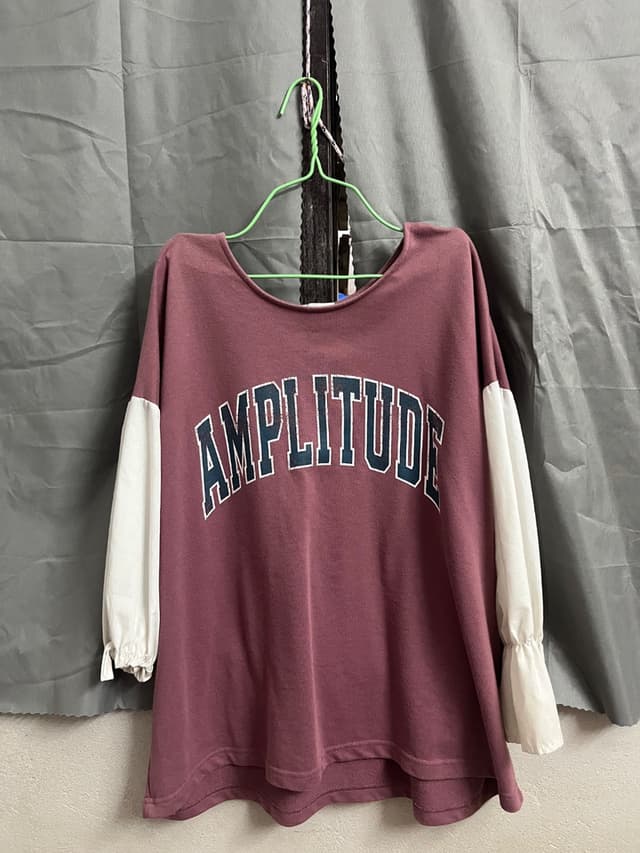 เสื้อสเวตเตอร์แขนเจ้าหญิง ผูกโบว์