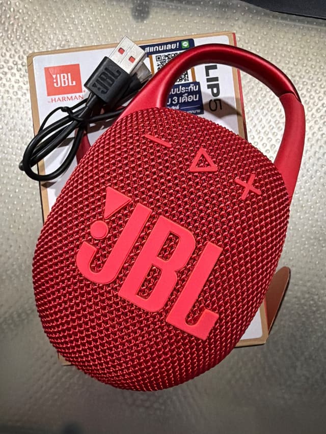 ลำโพงบลูทูธแบบพกพา JBL Clip5