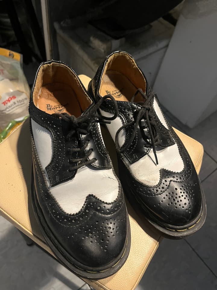 Кожаные броги Dr.martens, оригинал