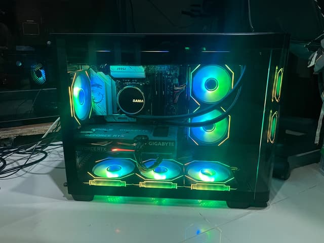 คอมพิวเตอร์ประกอบ i5 14400f DDR5 32g rtx3060 12g สเปคเล่นเกม AAA ลื่นไหล ใช้งานปกติ
