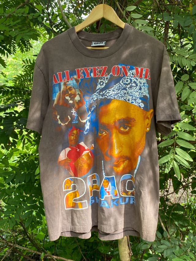 เสื้อยืด 2pac Shakur