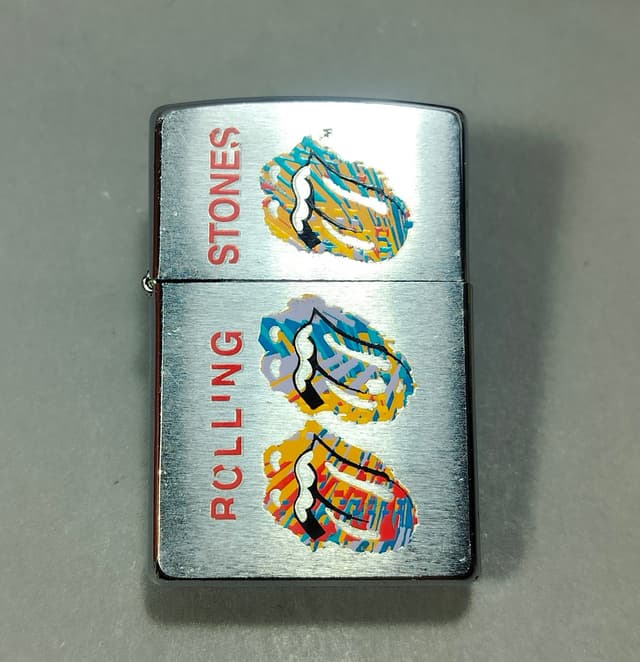 Genuine Zippo lighter, The Rolling Stones design (40th anniversary)