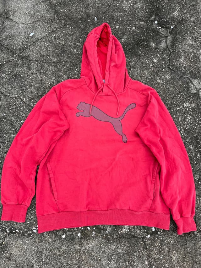 Puma Hoodie, Used, Red