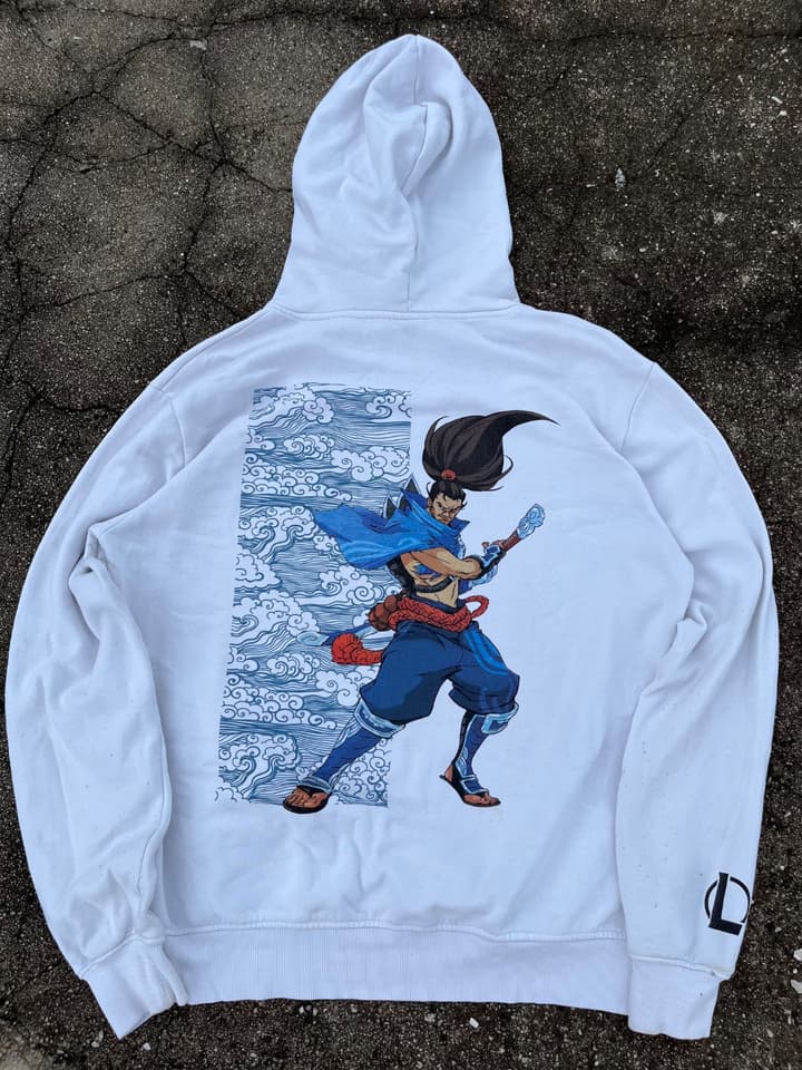 Оригинальная толстовка с капюшоном H&M, белая