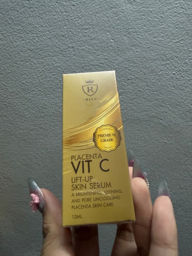 Risa Placenta Vitamin C Serum Premium Aura Skin Item Free Shipping