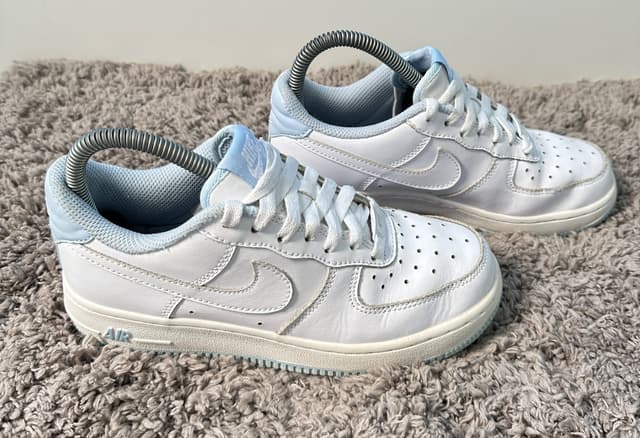 Nike Air Force 1 '07 Milk White Baby Blue Sneakers Size 36/23cm