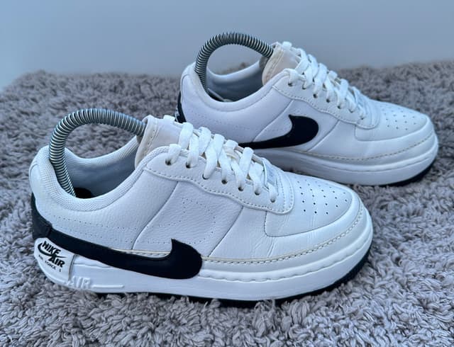 Nike Air Force 1 Jester XX White Black Sneakers Size 36.5/23cm