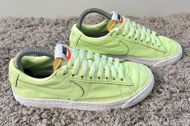 Nike Blazer Green Sneakers Size 36.5/23cm Pre-owned Like New