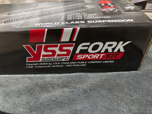 YSS Suspension Fork Sport Kit Upgrade Set