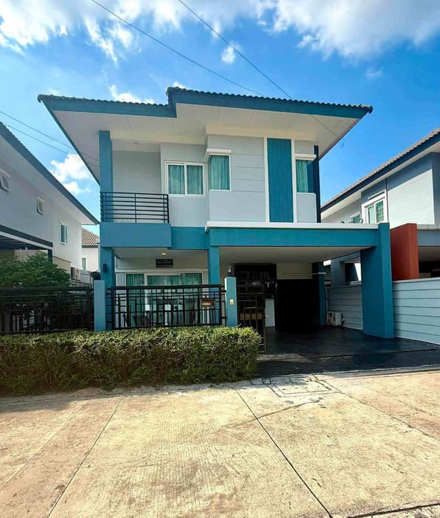 H1167 For Rent THE PALM Bangsaray Fully Furnished Detached House Ready to Move In