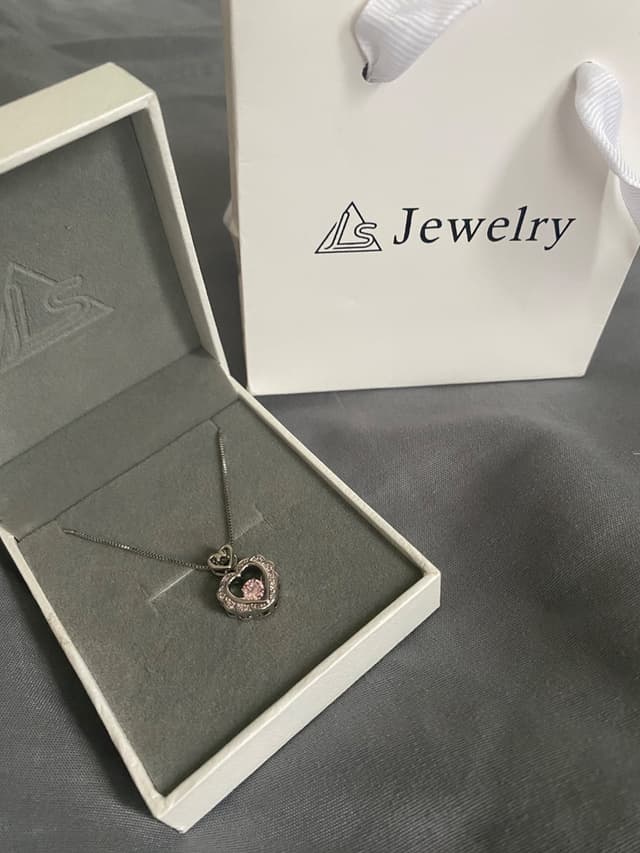 LS Jewelry Heart Pendant Necklace