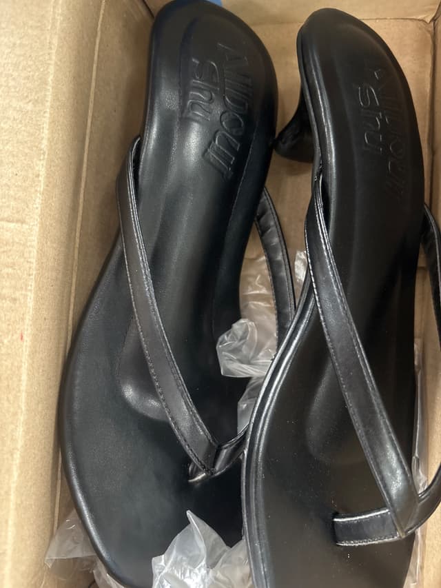 Allbout shu Flip-Flops Black