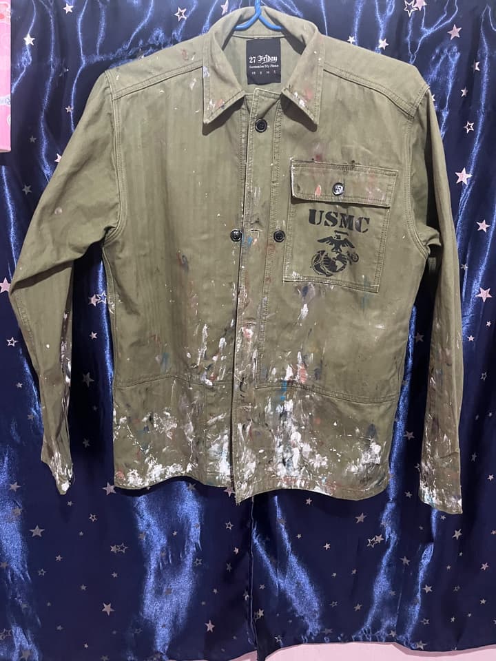 Зелёная военная куртка (Military/Jungle Fatigue Jacket)