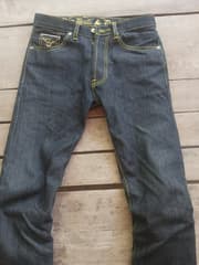 Джинсы BIG BULL 16OZ узкие прямые, талия 30 дюймов - image blurred placeholder