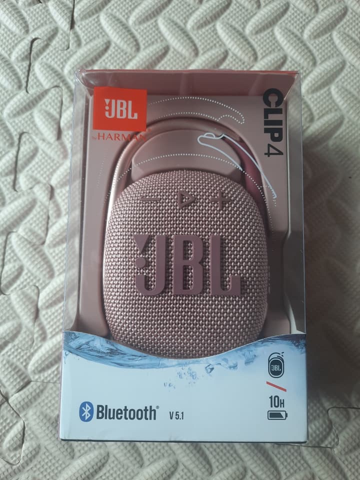 Bluetooth-колонка JBL Clip 3, розовая, новая, оригинал