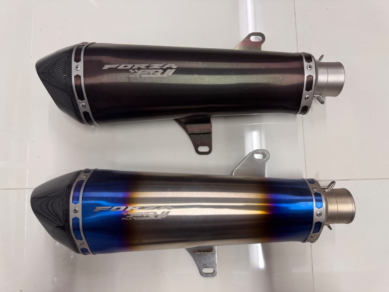 Выхлопная система PR2 для Honda Forza300/350, Adv350, корпус глушителя, 2 цвета в наличии