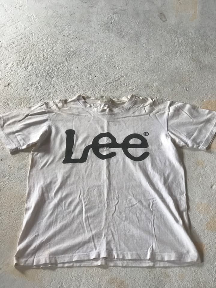 Белая футболка Lee б/у