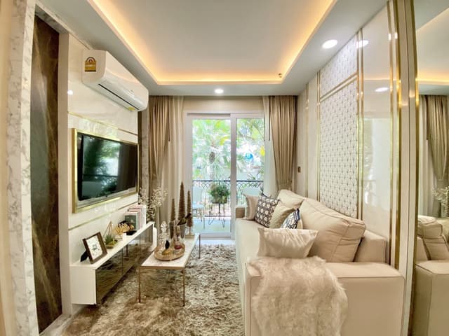 Dusit Grand Park 2 - 1 ห้องนอน, 34.20 ตร.ม., วิวสระว่ายน้ำ, จอมเทียน