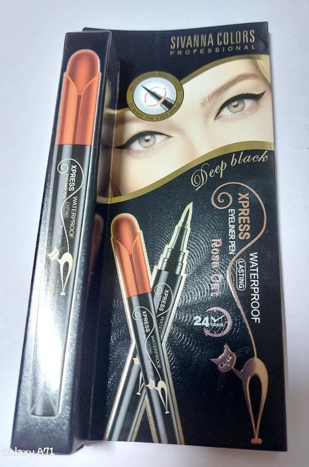 ปากกาอายไลเนอร์กันน้ำ Sivanna Colors Xpress