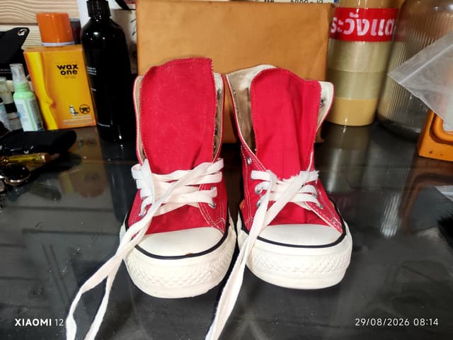 รองเท้า Converse รุ่น Chuck Taylor All Star High (สีแดง)