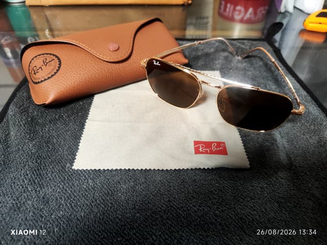 แว่นกันแดด RayBan New Caravan ของแท้ (รหัส RB3636 9196/G5)