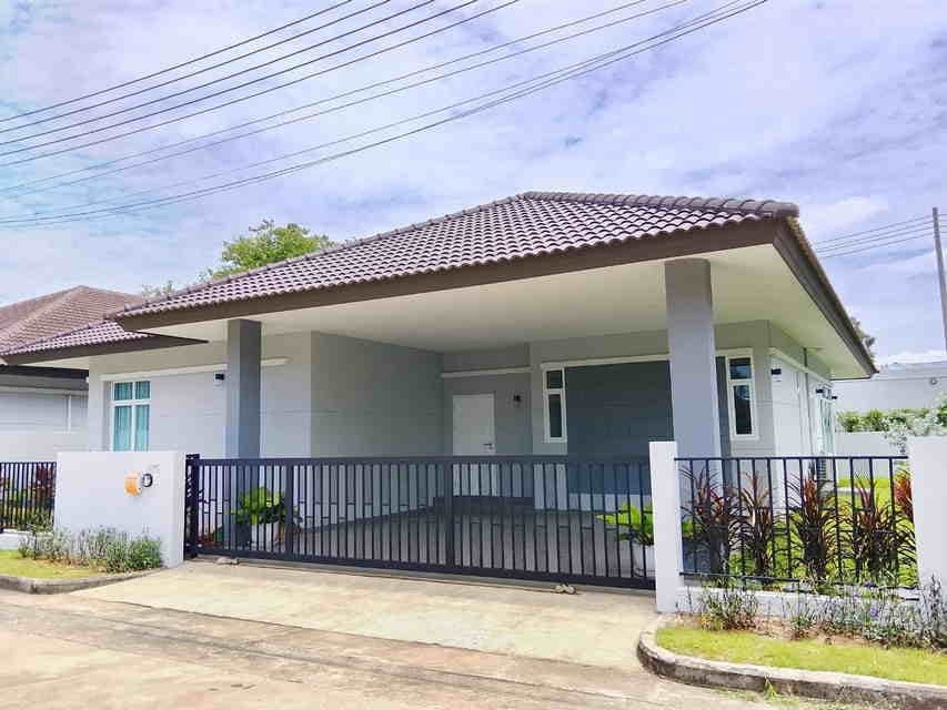 H1187 For Rent & Sale New Single-Story Detached House 3 Bedrooms Huai Yai Pattaya