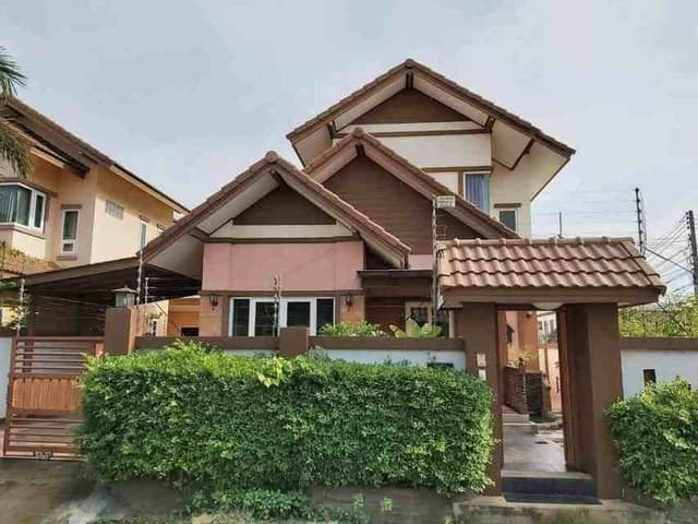 H1191 ให้เช่าบ้านเดี่ยว 2 ชั้น หลังหัวมุม 3 ห้องนอน หนองหิน – ชัยพฤกษ์ 2