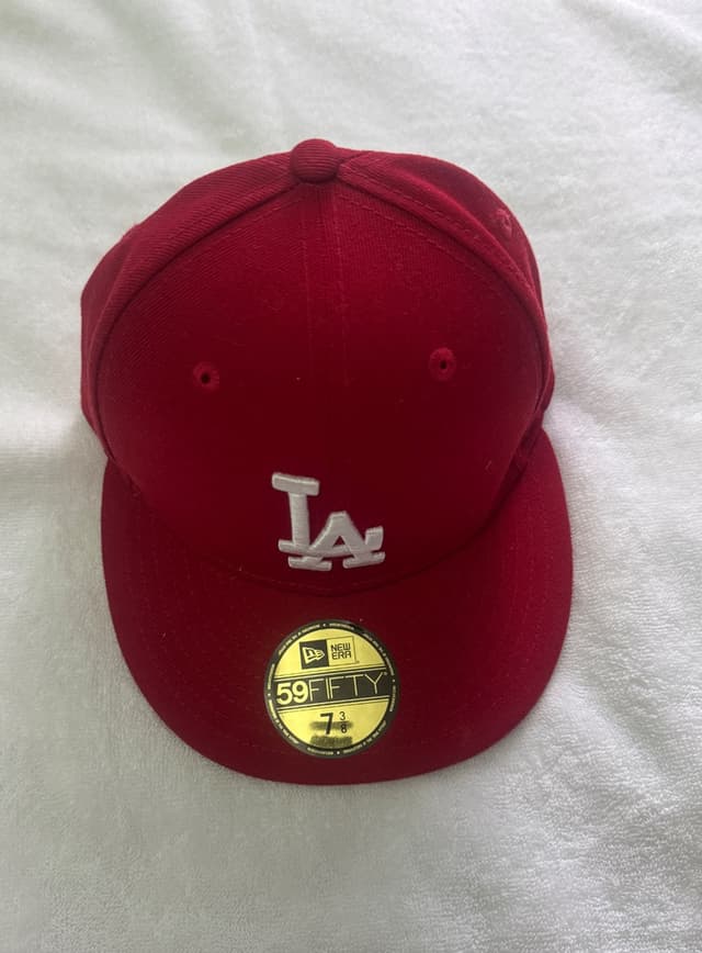 Красная кепка New Era 59FIFTY Fitted