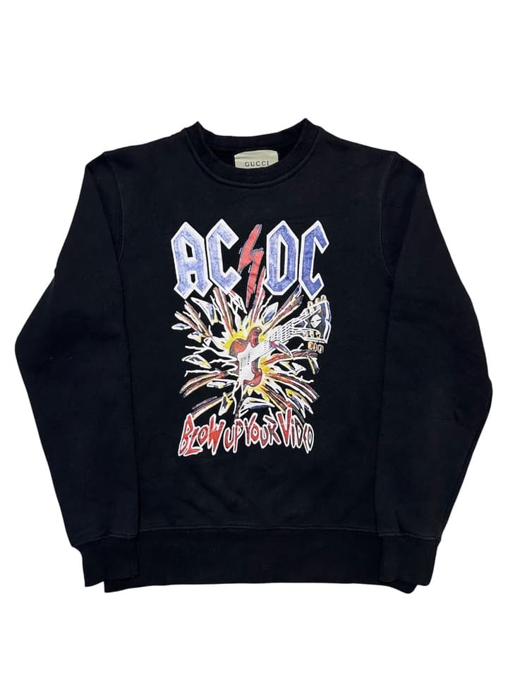 Gucci x AC/DC sweater used