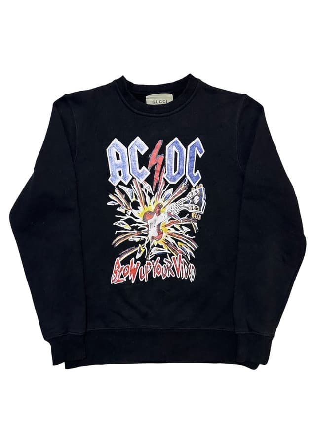 Gucci x AC/DC sweater used