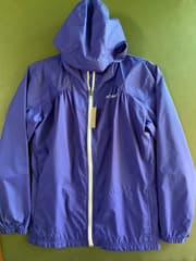 Columbia kids' rain jacket (12-14) size XL purple used - image blurred placeholder