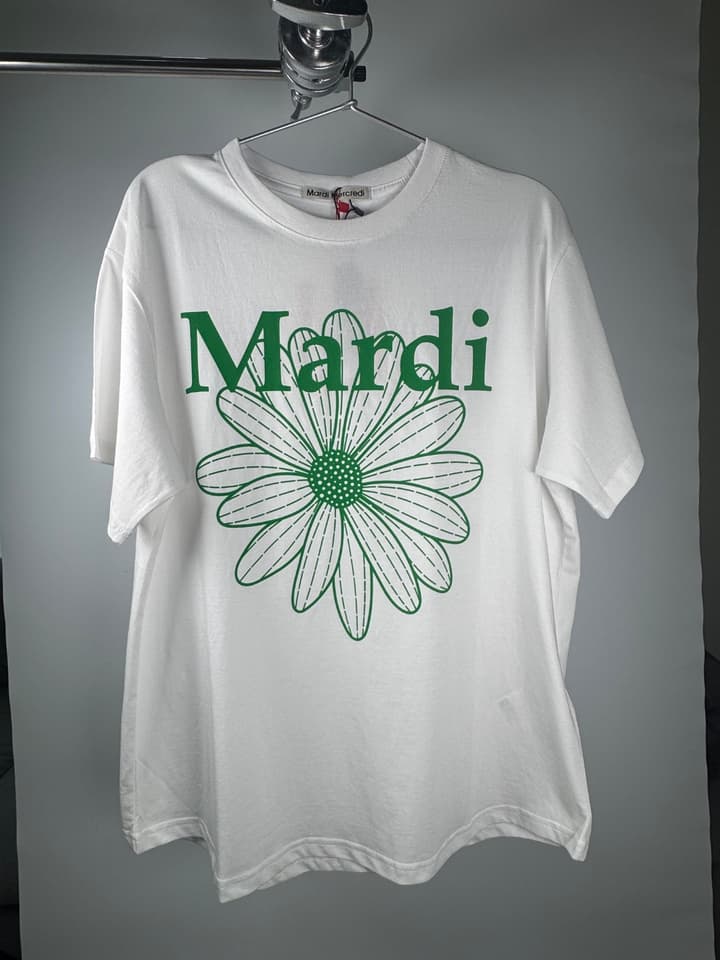 Authentic Mardi Mercredi White T-Shirt