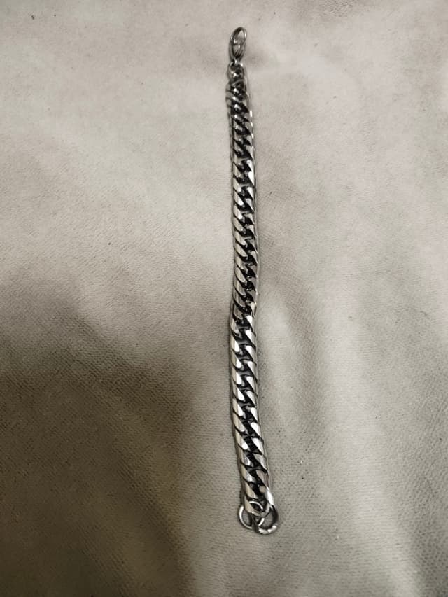 Stainless Steel Bracelet, 7 Inches Long