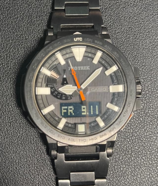 Premium Casio Pro Trek MANASLU PRX-8000YT Wristwatch with Radio Solar
