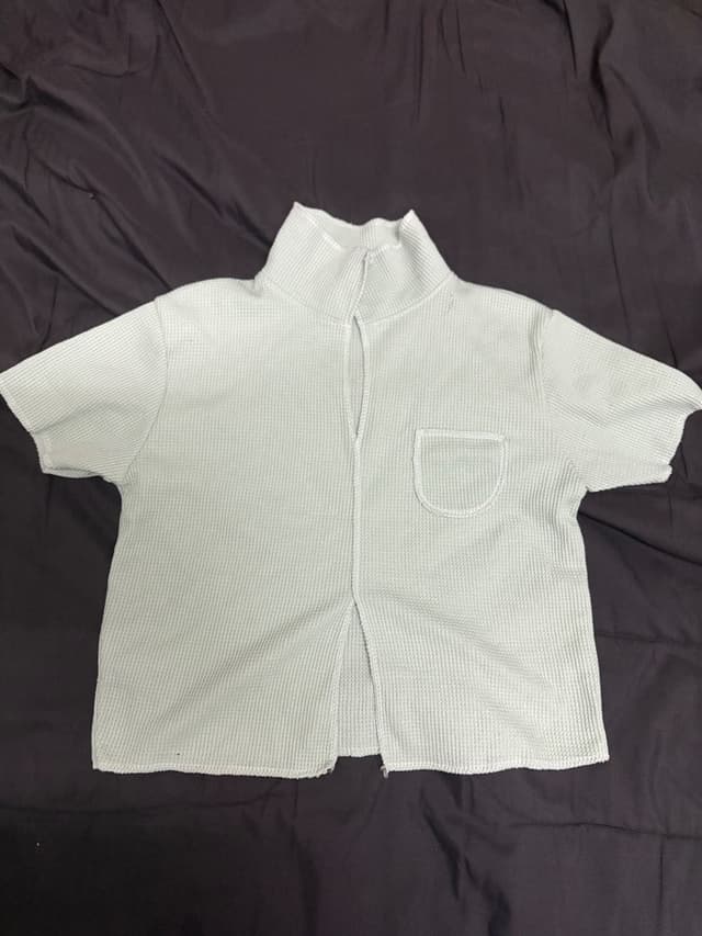 Green crop top Ronny.brand