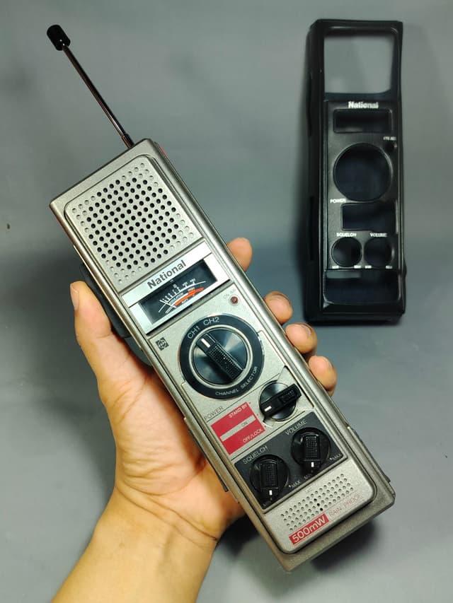 National Two-Way Radio Transceiver from Japan, Showa Era