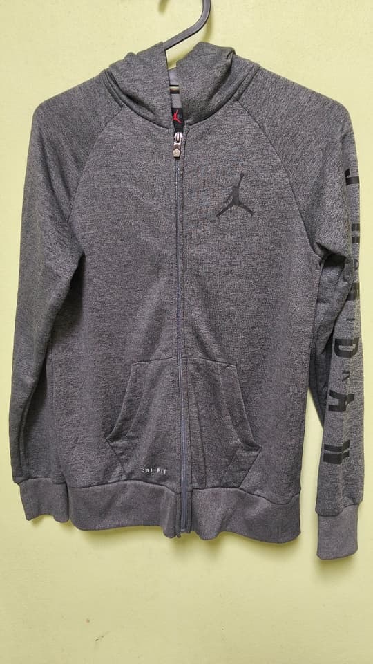 Nike Air Jordan Kids' Dark Gray Hoodie