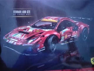 LEGO Technic 42125 Ferrari 488 GTE "AF Corse #51" Building Set - image blurred placeholder
