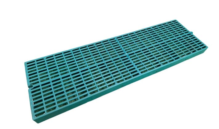 Пластиковая водоотводная решётка, размер 30 x 100 x 5 см, 3 цвета